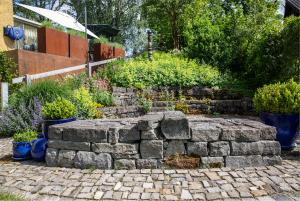 Privatgarten, Gartenumänderung infolge Wintergartenneubau