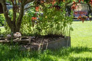 Privatgarten, gesamte Umgebungsgestaltung